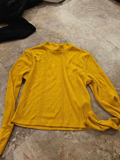 Žlto horčicove tricko m, m