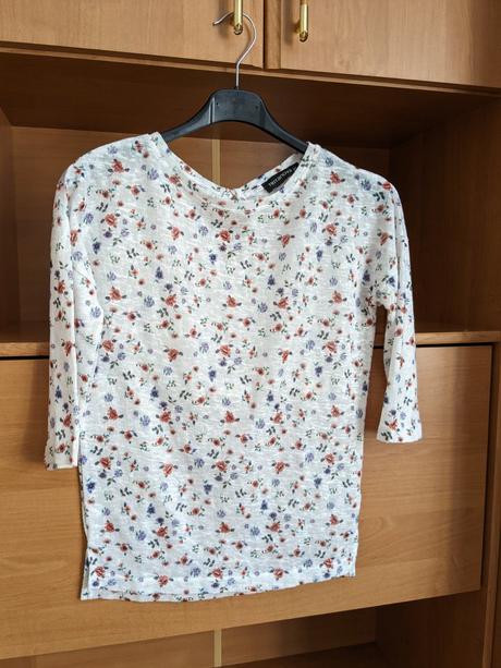 Kvietkovaná blúzka, terranova,xs