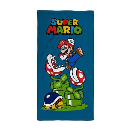 Osuška super mario blue 70/140,