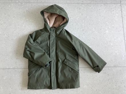 Zateplený pršiplášť, zara,116