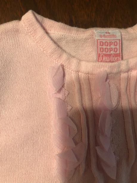 Ružový svetrík / tunika, dopodopo,74