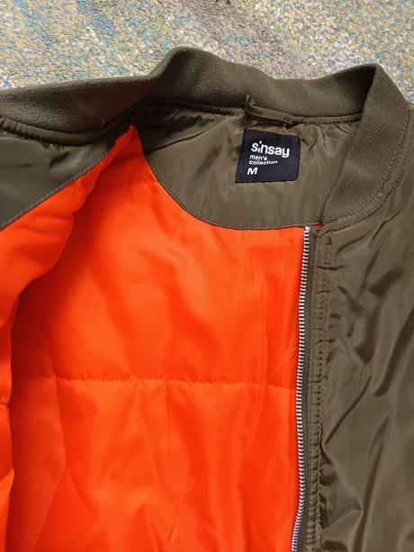 Pánska bunda - bombera, sinsay,m