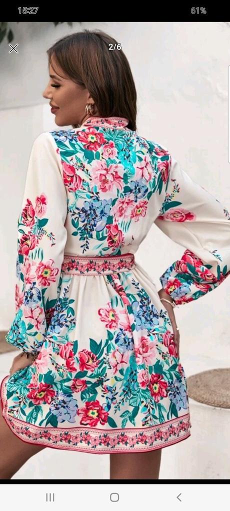 Kvetinové šaty poštovné zdarma, l / m / s