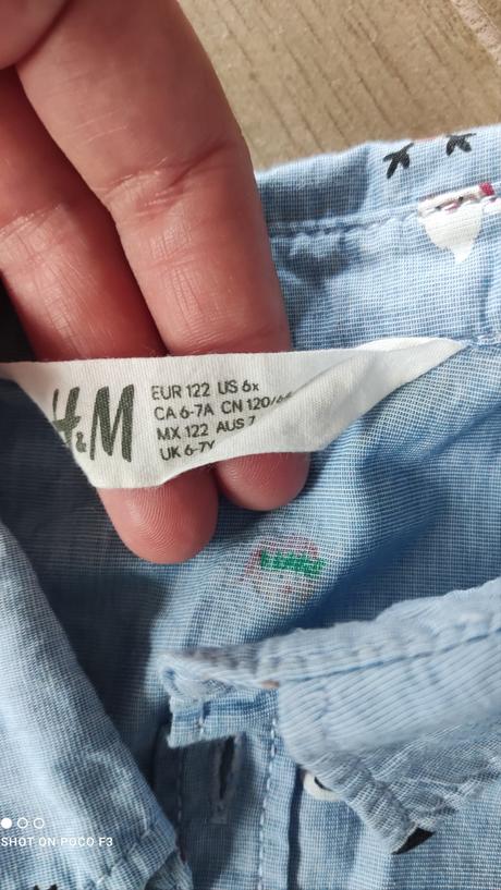 Vianočná košeľa h&m, h&m,122