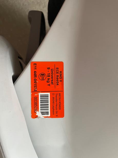 Autosedacka britax römer king ii, britax