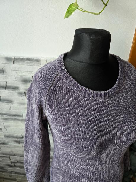 Svetríkové šaty m/l, m