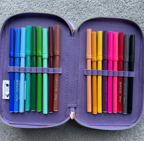 Kožušinový peračník top model lilac leo love,