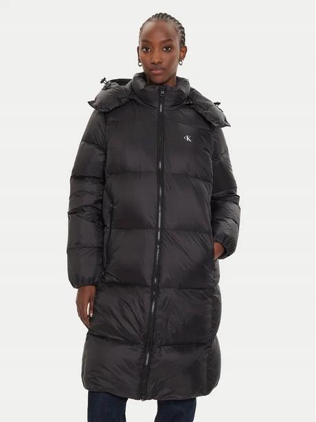 Dlha páperova bunda, calvin klein, calvin klein,xl
