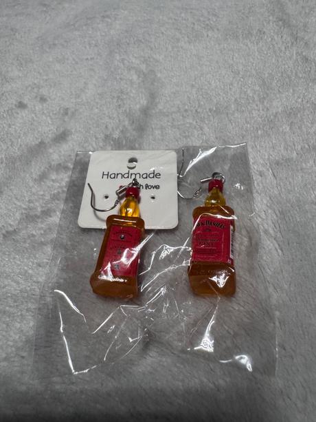 Náušnice párty flaška, 