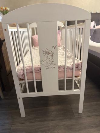 Detská postieľka, šírka (cm): 60,dĺžka (cm): 120