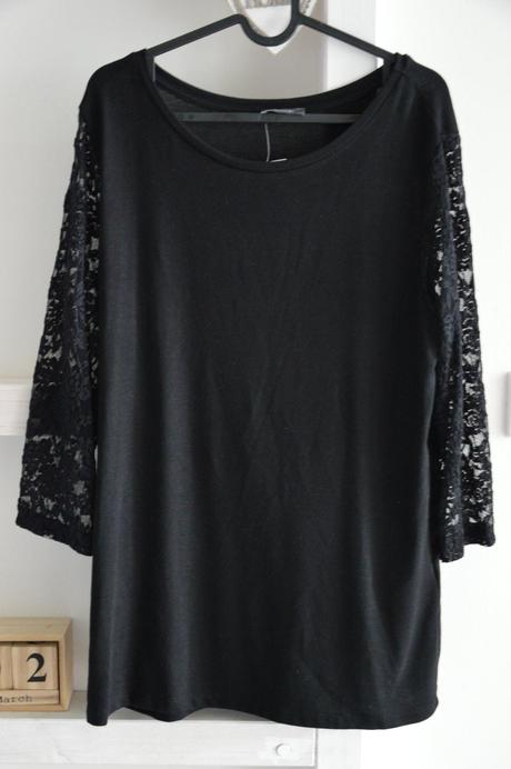 Top s čipkou, c&a,m