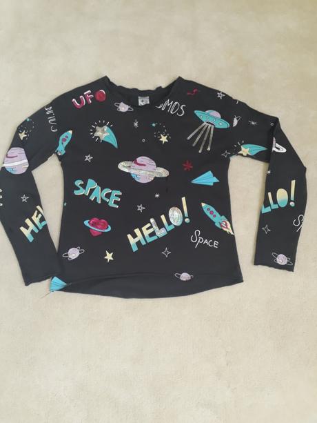 Tričko vesmir, c&a,146
