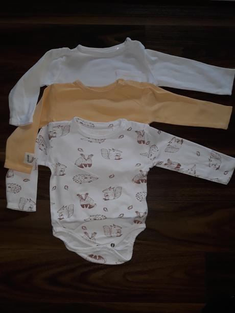 Body s dlhým rukávom, v. 68/74, reserved,74