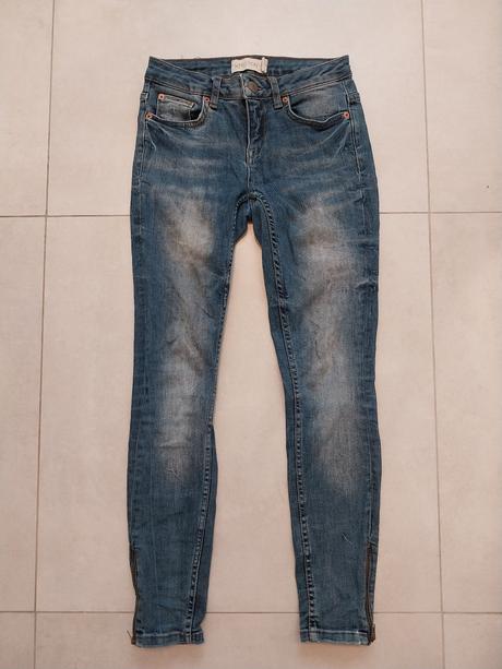 Gina tricot rifle so zipsami xs, gina,xs