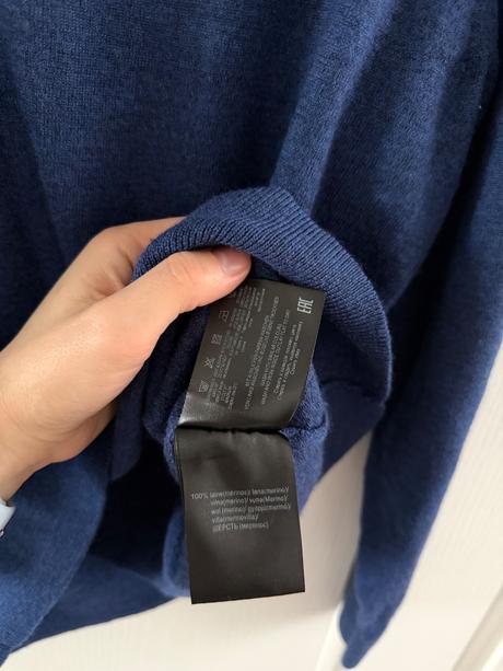 Klasický sveter zo merino vlny, l