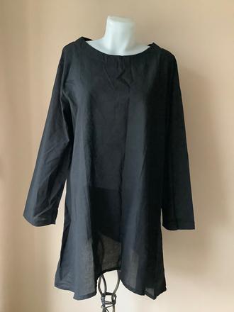 Krasna tunika s ľanom/q1, xxl