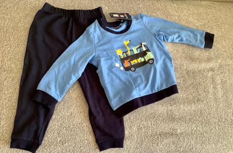 Krasne bavlnene pyźamko, lupilu,92