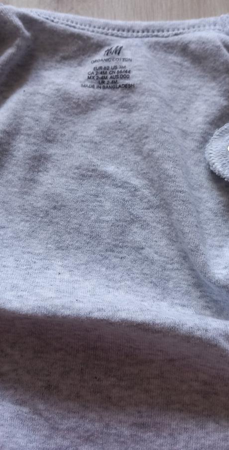 Dvojdielna bavlnená súprava, h&m,62