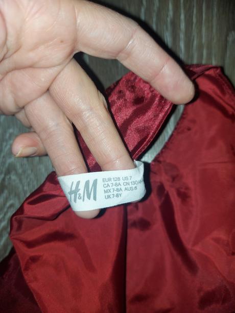 Dievčenské šaty, h&m,128