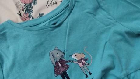 Tričká s dlhým rukávom 134/140, 134