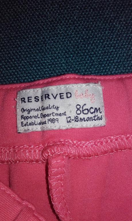 Nohavice, reserved,86