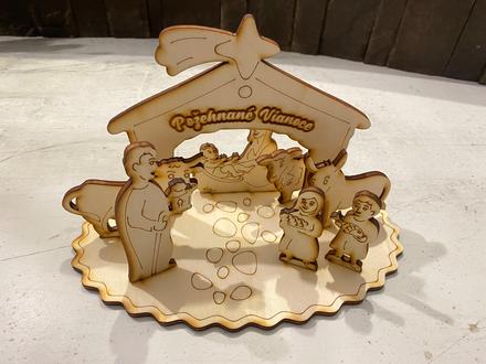 Malý drevený betlehem, 