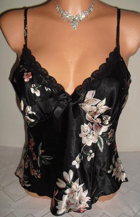 Satenovy kvietkovany topik, m