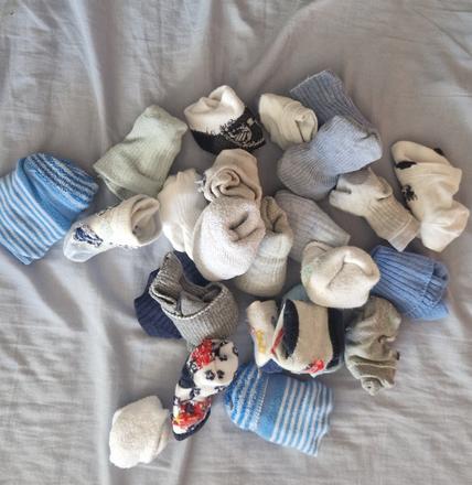 25 ks ponozky pre babatka, 17