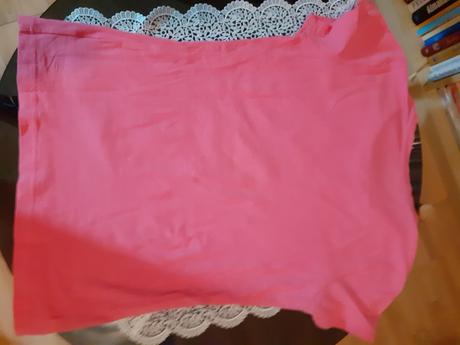 Ruzove dievcenske tricko s obrazkom gitary, 158