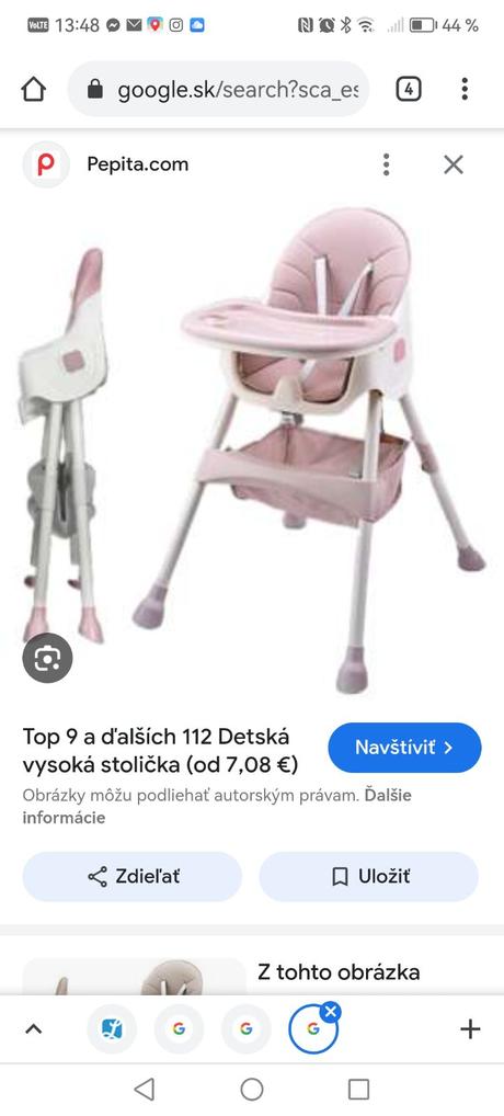 Jedálenská stolička, 