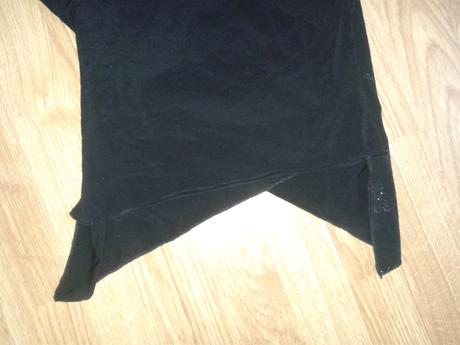 Elegantný top s trblietkami, s