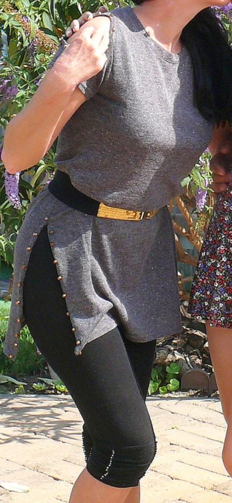 Predlžené tričko-tunika m/l, m