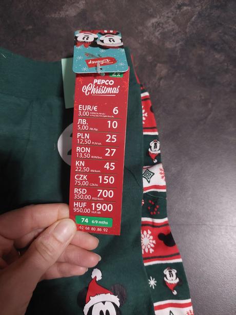 Vianocny sveter vesta nohavice, 74