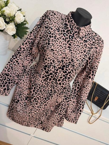 Štýlové leopardie šaty značky primark, primark,42
