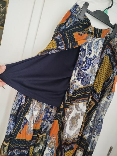 Extravagantná sukňa maxi, h&m,xl