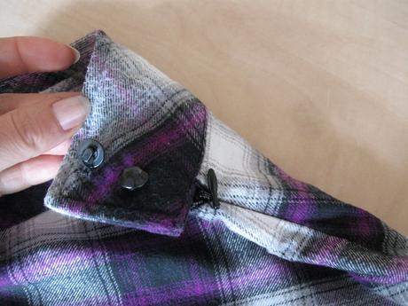 Károvaná suknička, fishbone,l