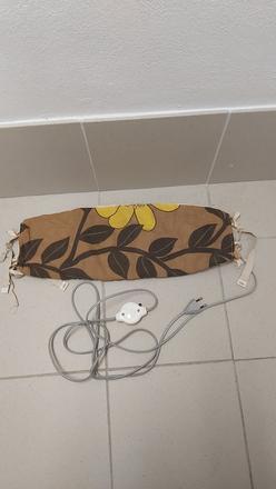 Retro pás/ohrievač na kríže zapájanie do zásuvky, 