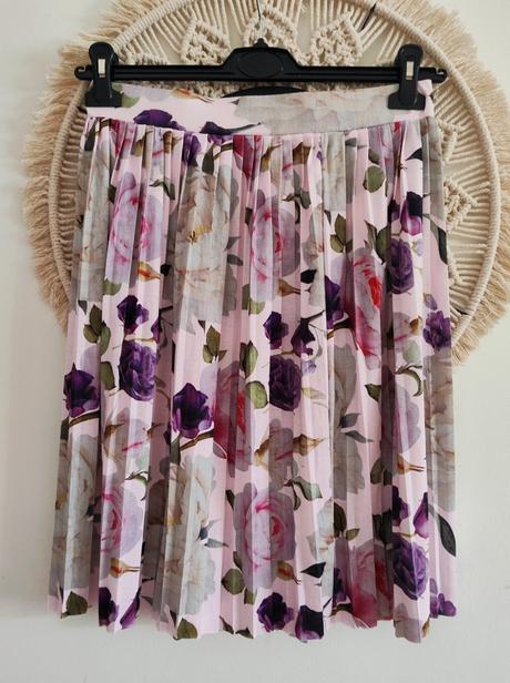 Kvietkovaná midi sukňa reserved, reserved,s
