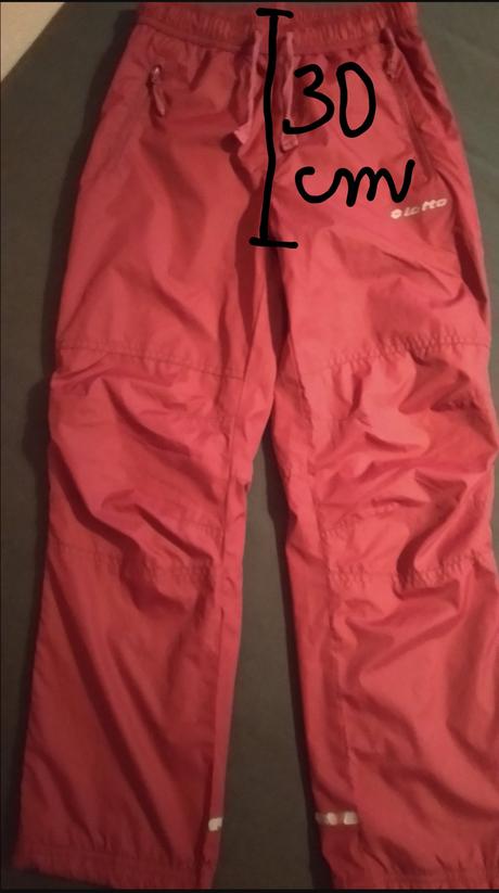 Nohavice zateplene, lewro,140
