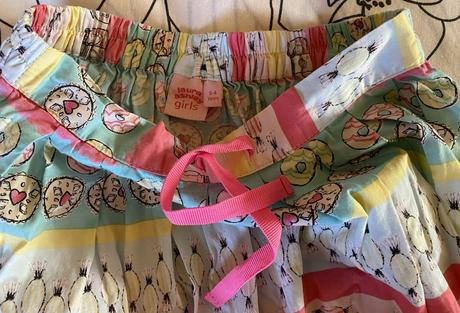 Farebná letná suknička laura ashley na 3-4 roky, laura ashley,104