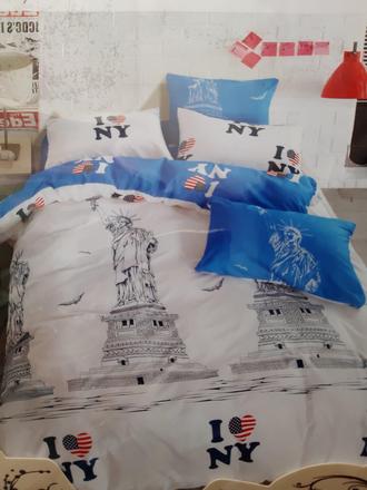 Obliečky na 2-posteľ s plachtou, 