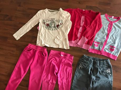 Dievčenský balík - 6 ks - krásny, 104–116