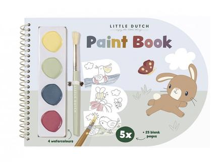 Little dutch omaľovánky s vodovkami,