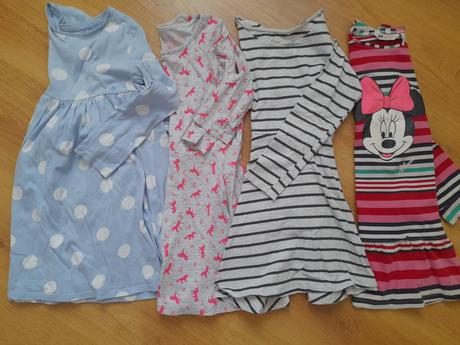 Bavlnene saty, h&m,122