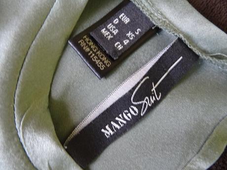 Široké nohavice + blúzka mango, veľ.s/m, s