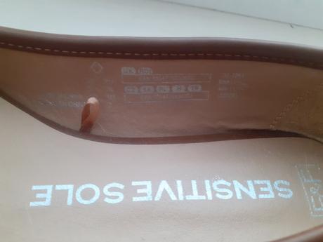 Tmavohnedé balerínky, f&f,36