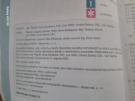 Matematika pre 5.rocnik,
