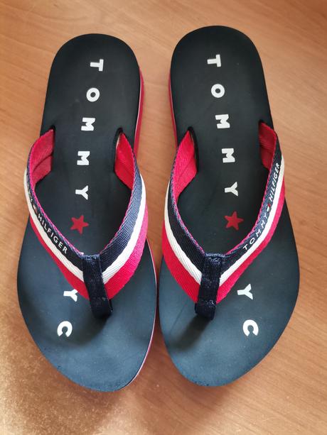 Žabky tommy hilfiger, tommy hilfiger,39