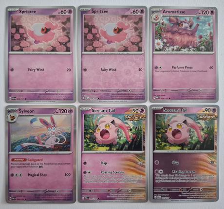 Pokémon karty "prismatic evolutions" (5), 