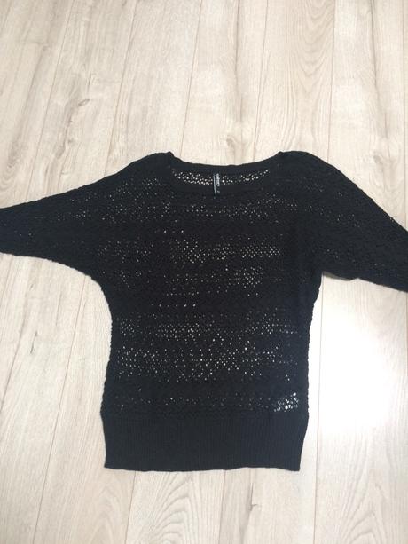 Perforovaný svetrík, xs